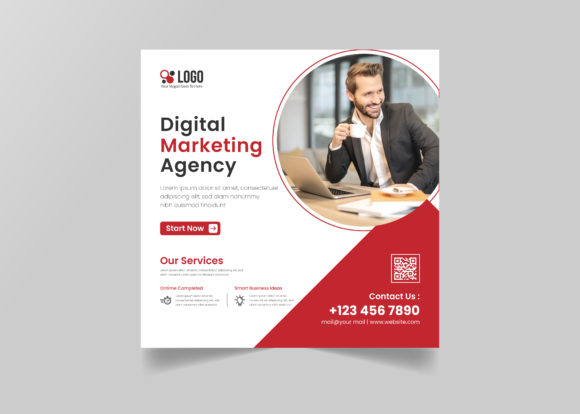 Designing Impactful Corporate Business Social Media Posts with Creative Templates