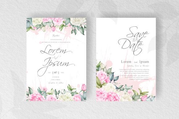 Elegant Floral Frame Wedding Invitation: A Beautiful Way to Share Your Big Day