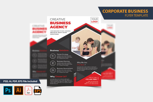 Modern Corporate Business Flyer: A Versatile Tool for Professional Communication