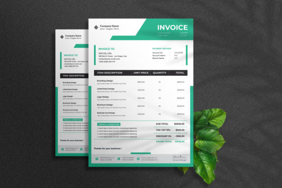 Modern Invoice Templates for a Professional Brand Image
