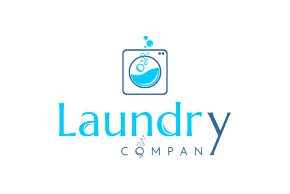 Modern Laundry Machine with Water Bubble Design