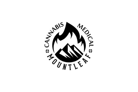 Mountain and Leaf with Letter Mount Leaf: A Versatile Design Tool for Creative Projects