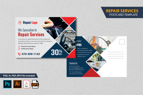 Repair Service Postcard Template: A Practical Guide to Professional Marketing