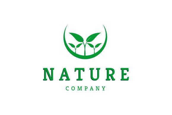 Simple Initial U with Ecology Leaf Logo: A Versatile Design for Environmental Branding