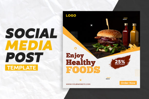 Streamlining Restaurant Marketing: The Strategic Value of a Simple, Editable Social Media Post Template