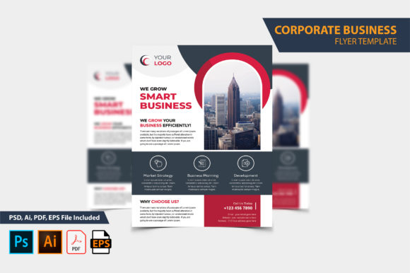 Stylish Corporate Business Flyer Design