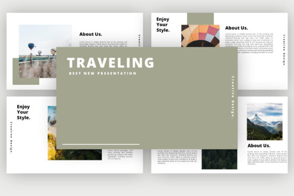 Traveling Keynote Template for Dynamic Presentations