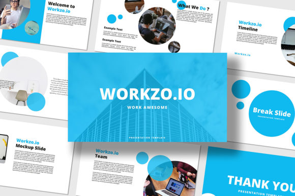 Workzo.io - PowerPoint Template for Modern Presentations